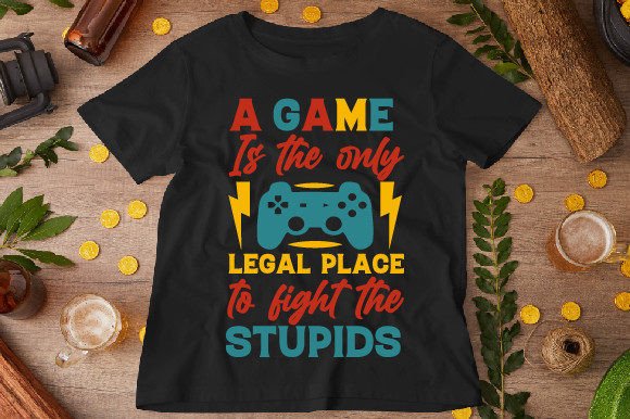 A Game is the Only Legal Place to Design Graphics