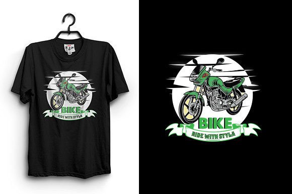 Bike Ride T Shirt Design: Graphics & T-Shirt Designs