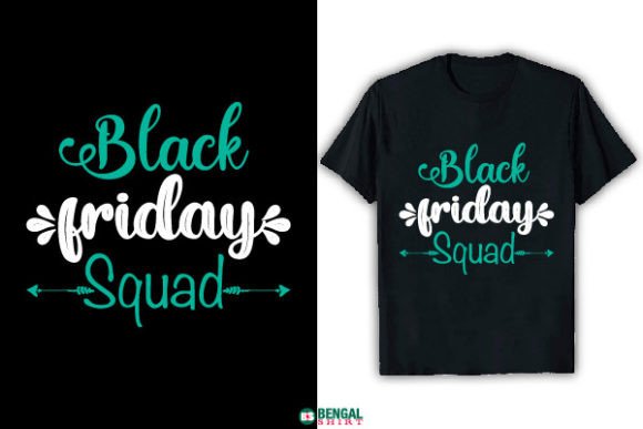 Funny Black Friday Squad T-Shirt Design Graphics Review