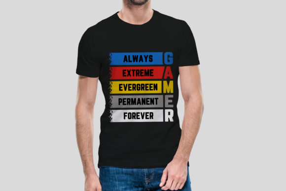 Gamer Evergreen Forever: T-Shirt Designs & Graphics Review