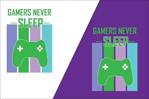 Gamer Never Sleep Graphics & Print Templates Review
