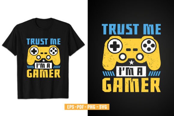 Gaming Graphics for T-Shirt Designs