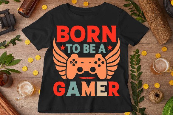Gaming Graphics for T-Shirt Designs