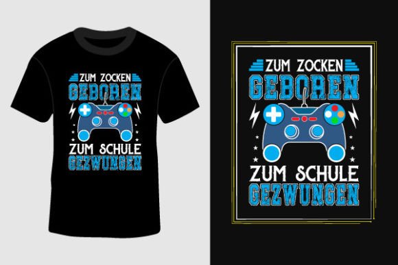 Gaming Graphics for T-Shirt Designs
