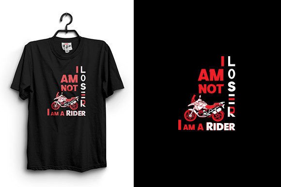 I Am a Rider T Shirt Design Graphics & Designs