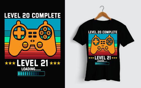 Level 20 Gamer Graphics & Print Templates