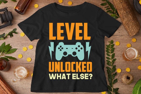 Level Unlocked Graphics: T-Shirt Designs Review