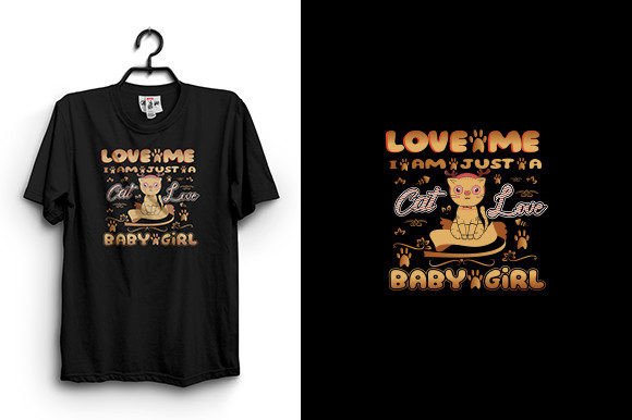 Love My Baby Cat T-Shirt Design Graphics Review