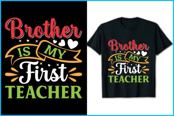 Teacher T-Shirt Graphics for Blog Design